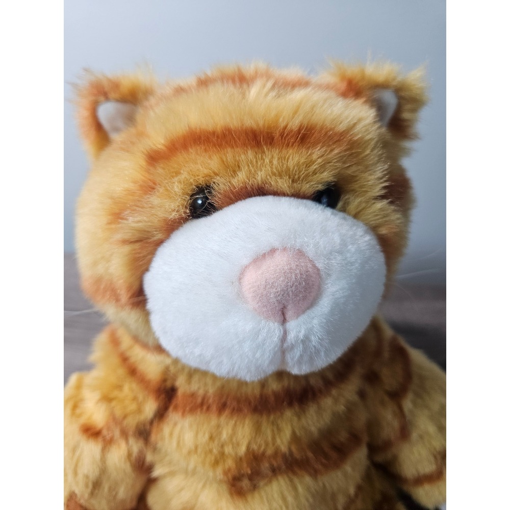 Build A Bear Workshop Floppy Kitty Orange Tabby Cat Plush Stuffed Animal 17" - Picture 5 of 5